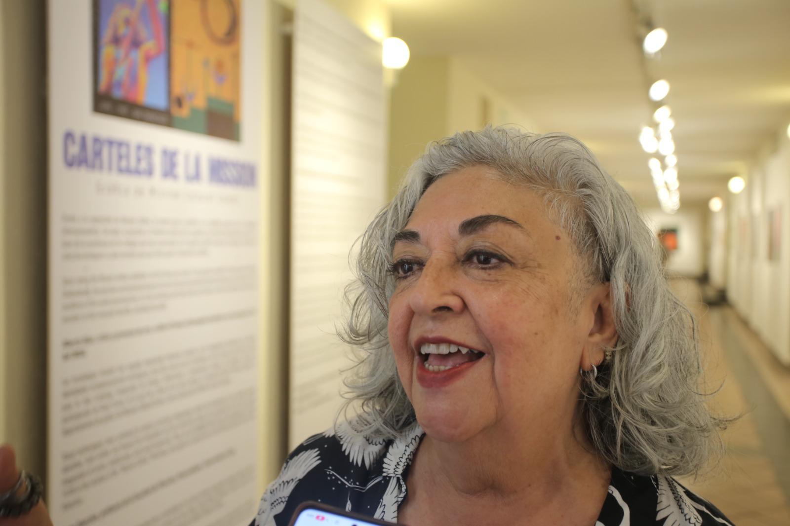 $!La artista Cecilia Sánchez Duarte explicó en que consiste la exposición.