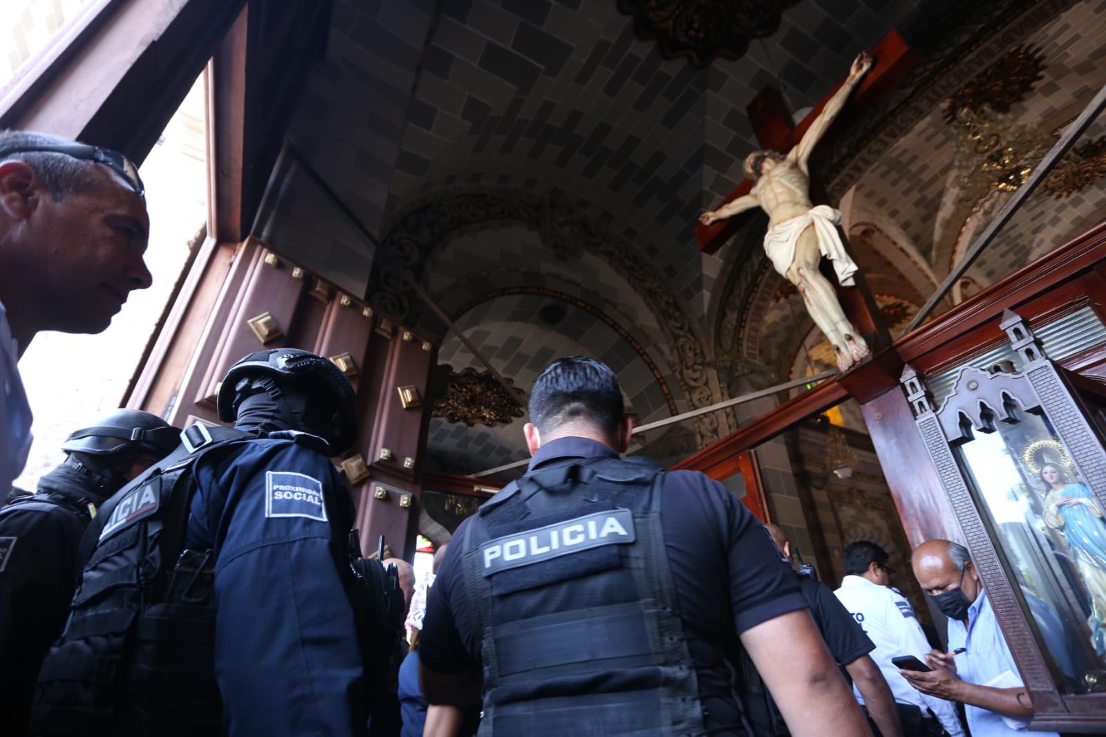 $!Con misa, piden a Dios para que policías de Mazatlán busquen justicia y seguridad de todos los habitantes