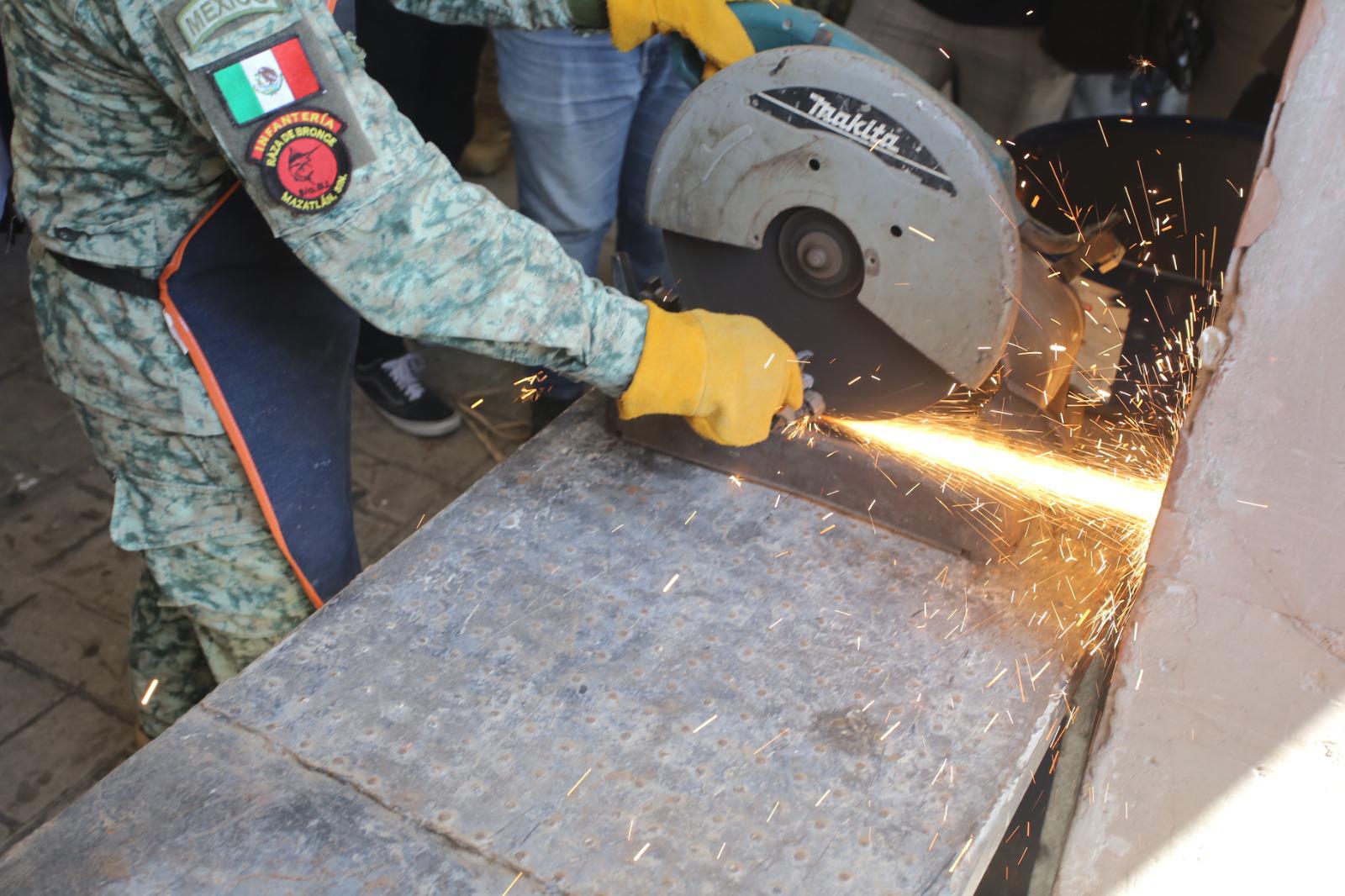 $!Ponen en marcha en Mazatlán campaña de desarme voluntario