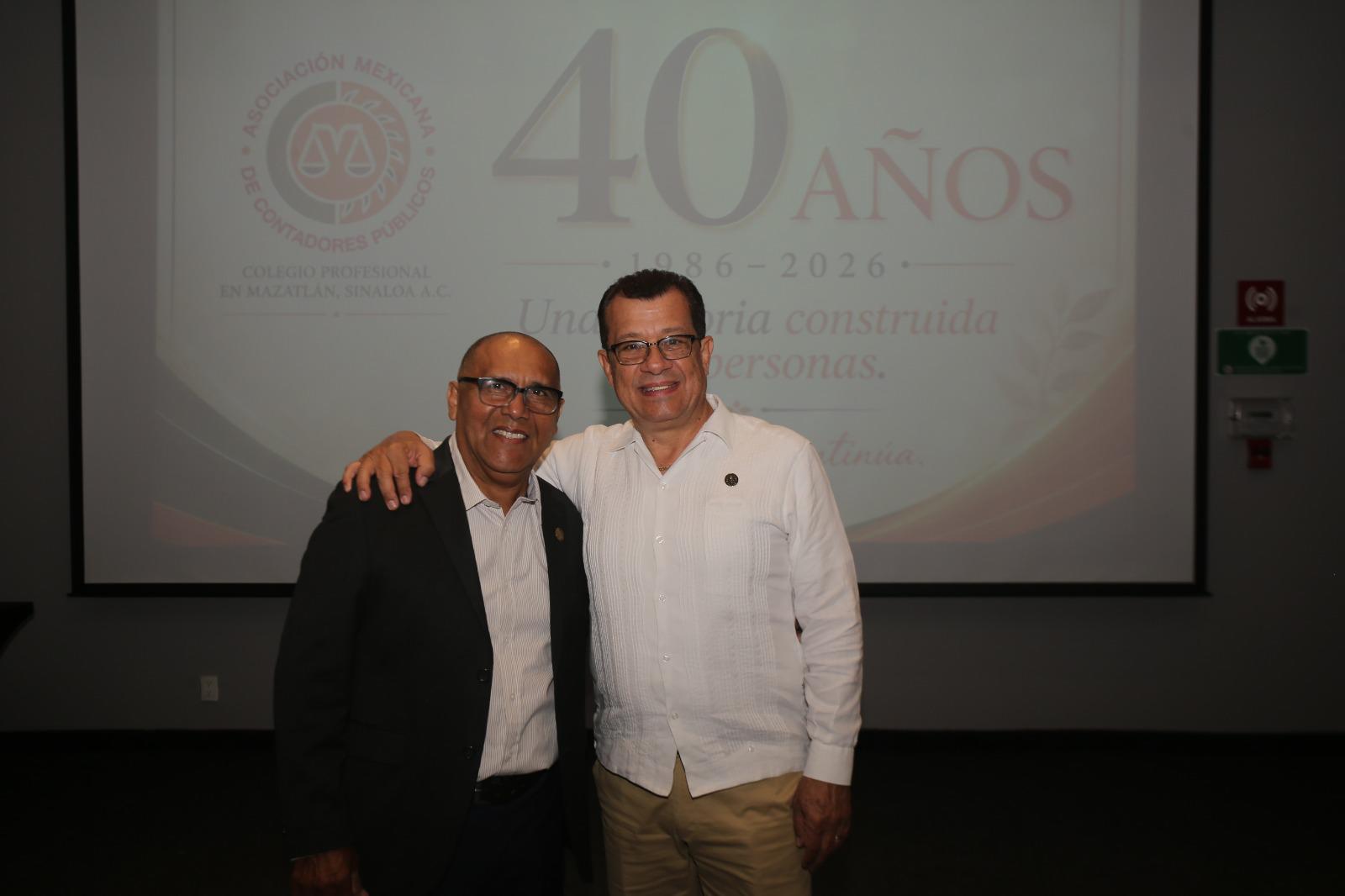 $!Cumple 40 años la Asociación Mexicana de Contadores Públicos de Mazatlán