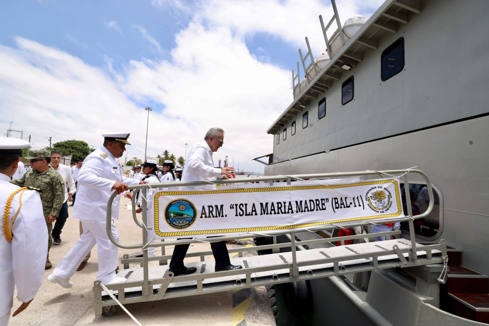 $!Celebran en Mazatlán el 83 aniversario del Día de la Marina