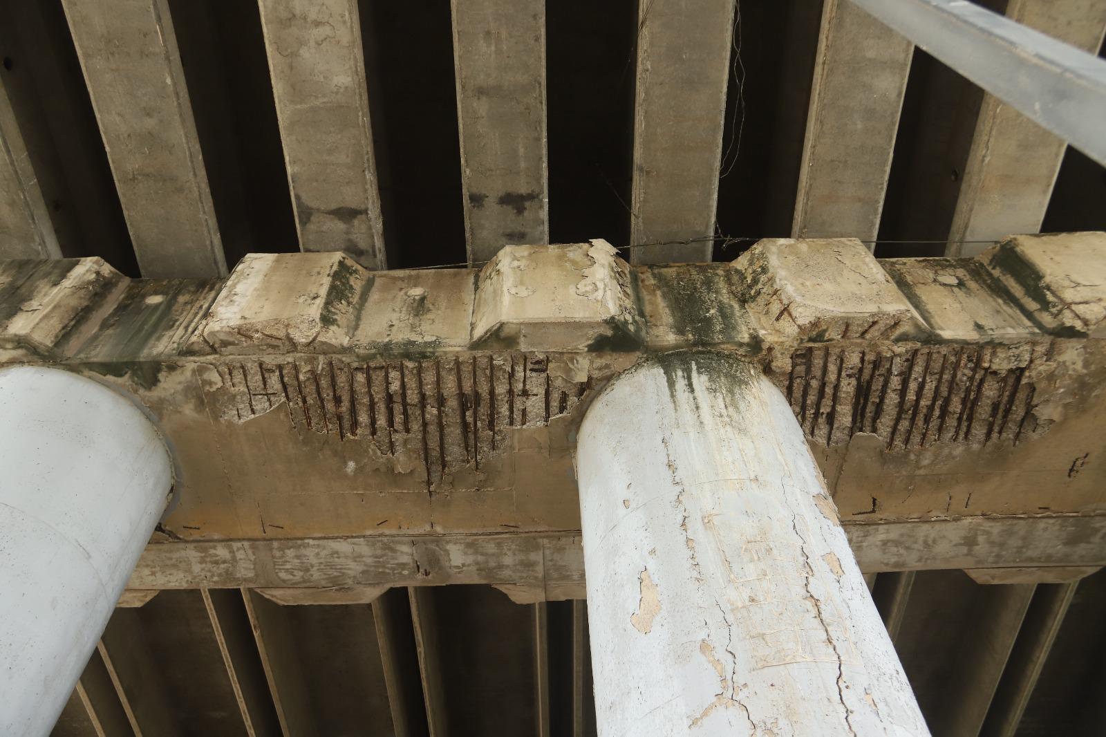 $!Puentes de La Marina en Mazatlán presentan daños