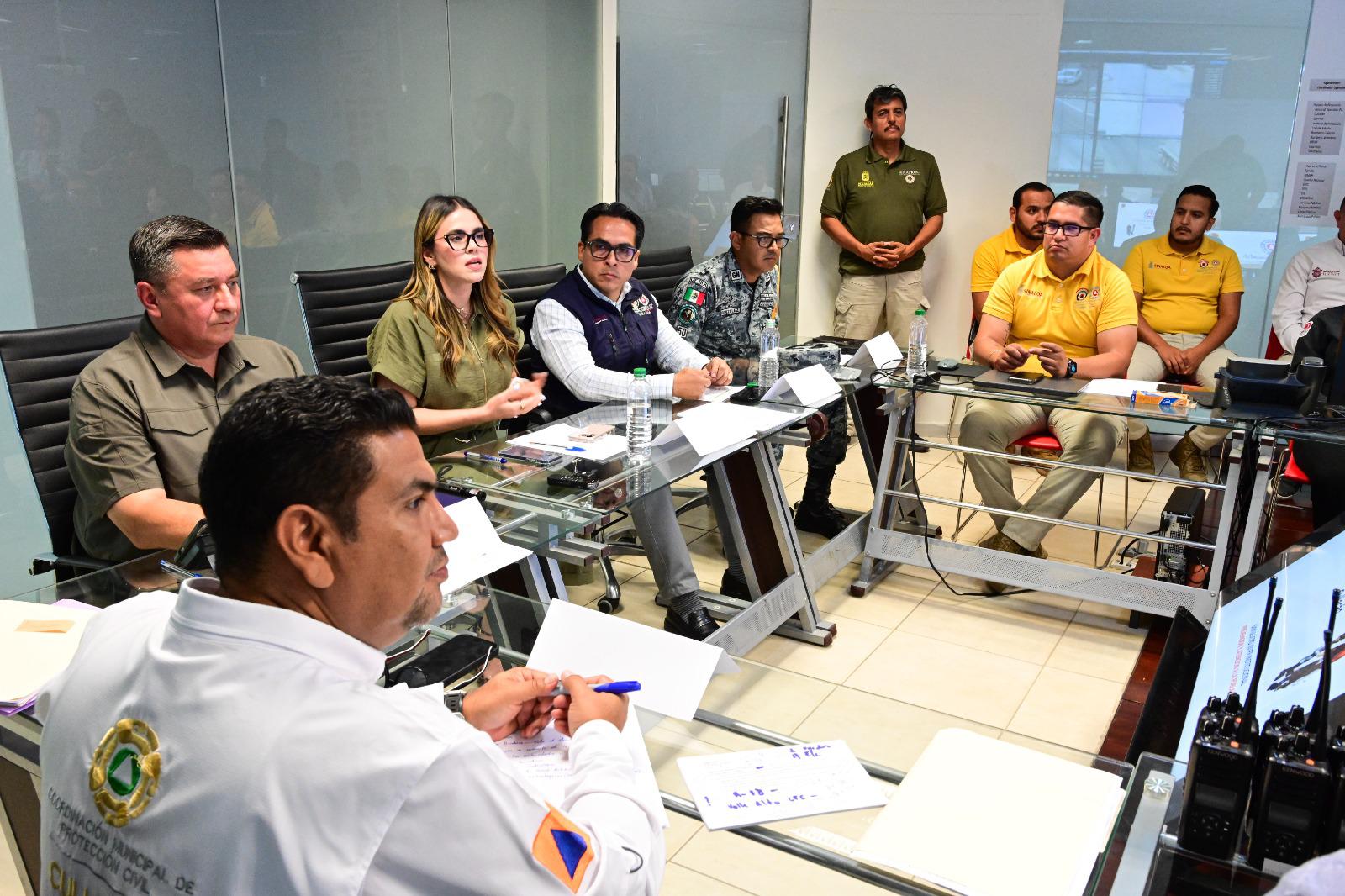 $!Simulan impacto de un huracán categoría 5 para evaluar respuesta de autoridades en Culiacán