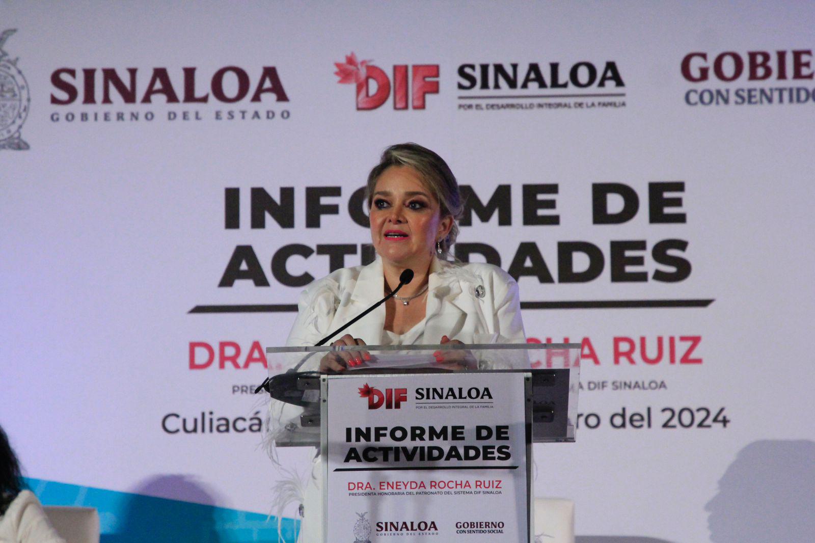 $!Más de 57 mil personas beneficiadas con brigadas, destaca Eneyda Rocha en informe de DIF Sinaloa