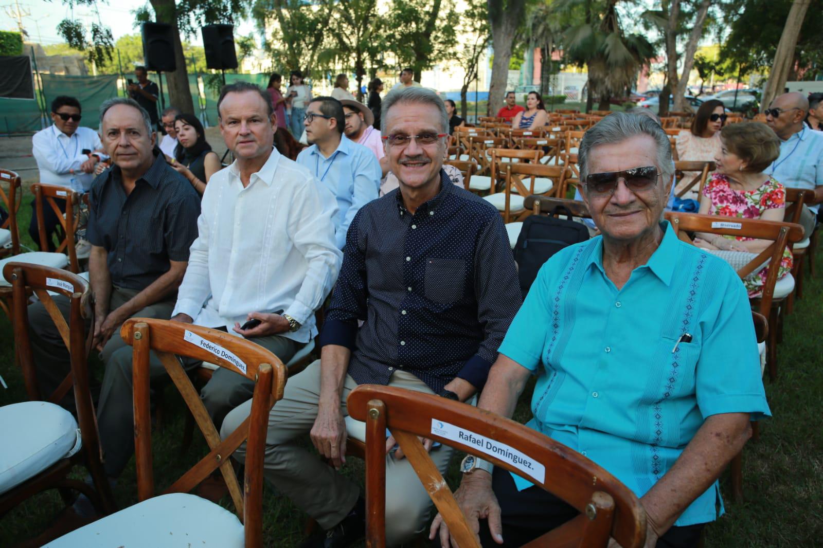 $!Marcos León, Jorge Medrano, Carlos Felton y Emilio de la Fuente.