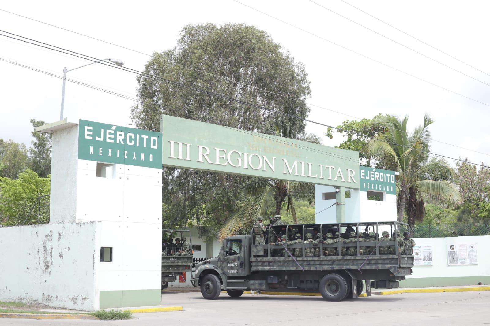 $!Arriban a Sinaloa un gran número de militares y de la Guardia Nacional para reforzar la seguridad