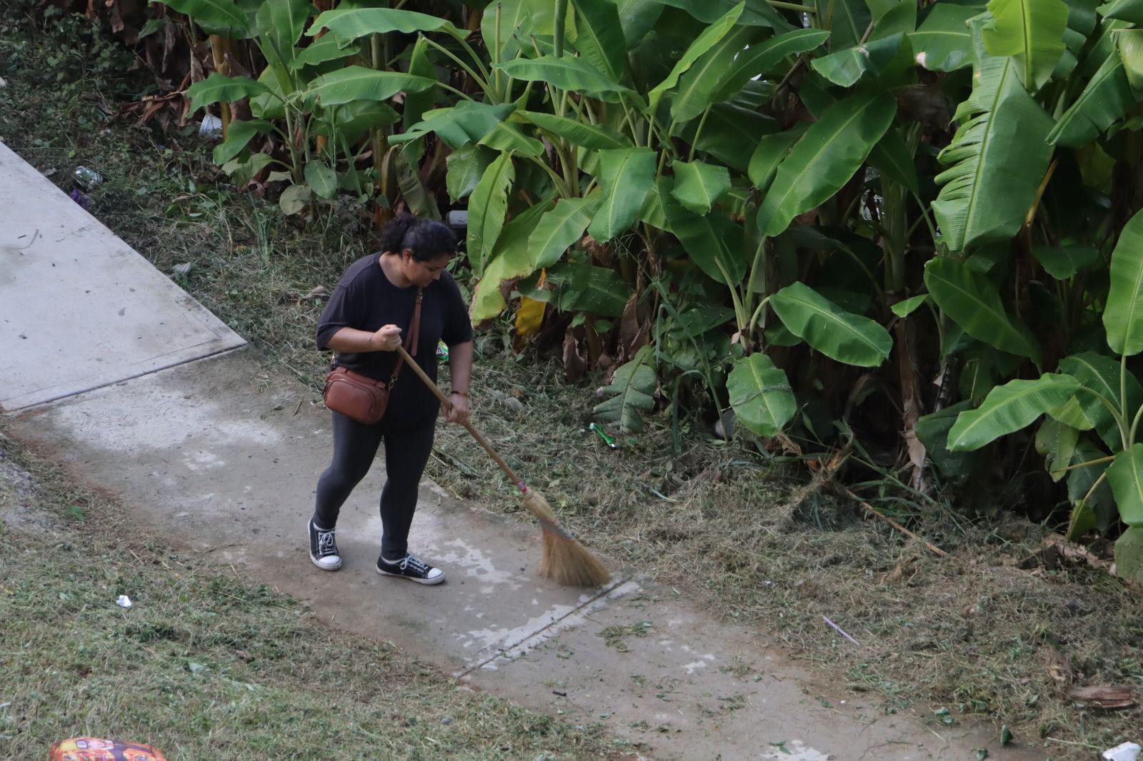 $!Ecología y centro de rehabilitación realizan saneamiento en la Laguna del Iguanero en Rosario