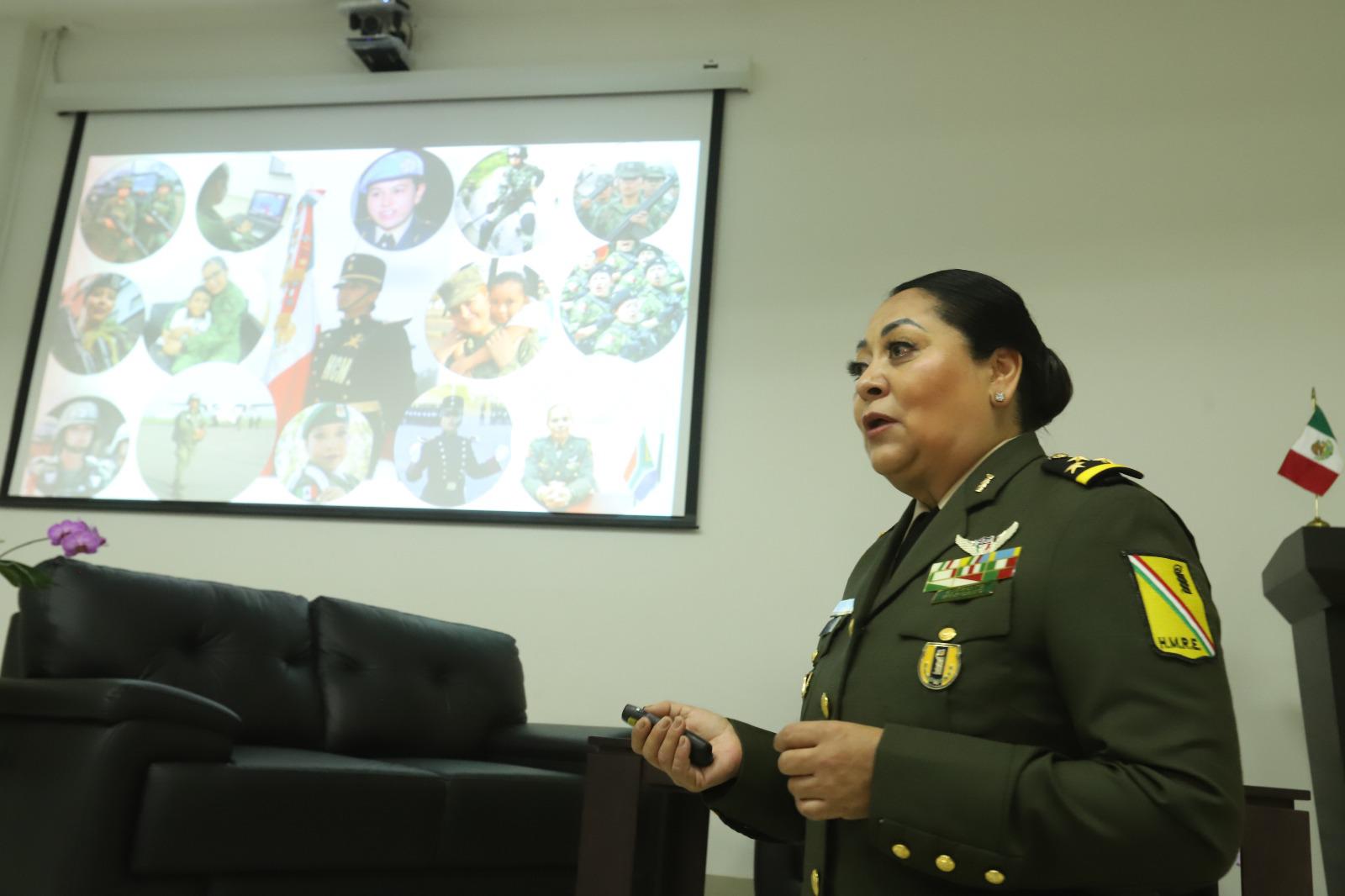 $!La mujer dentro del Ejército se abre camino y está para cualquier cargo: Coronel Priscila Téllez