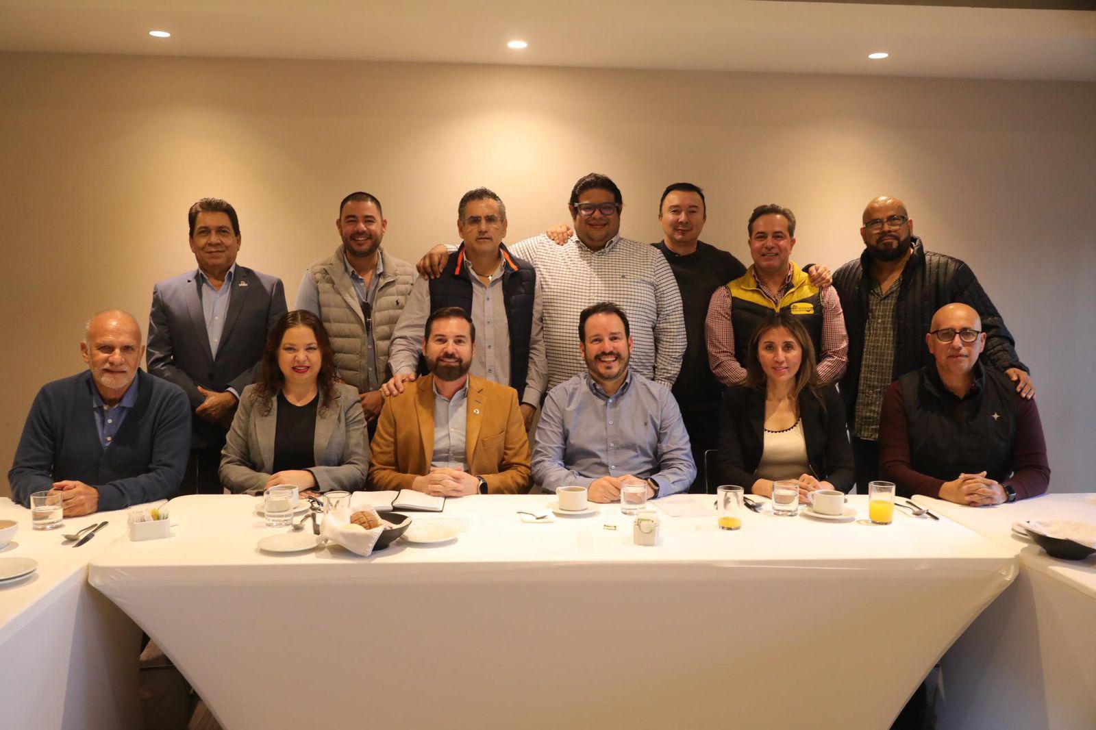 $!Secretaría de Economía se reúne con la Intercamaral de Mazatlán por la reactivación económica