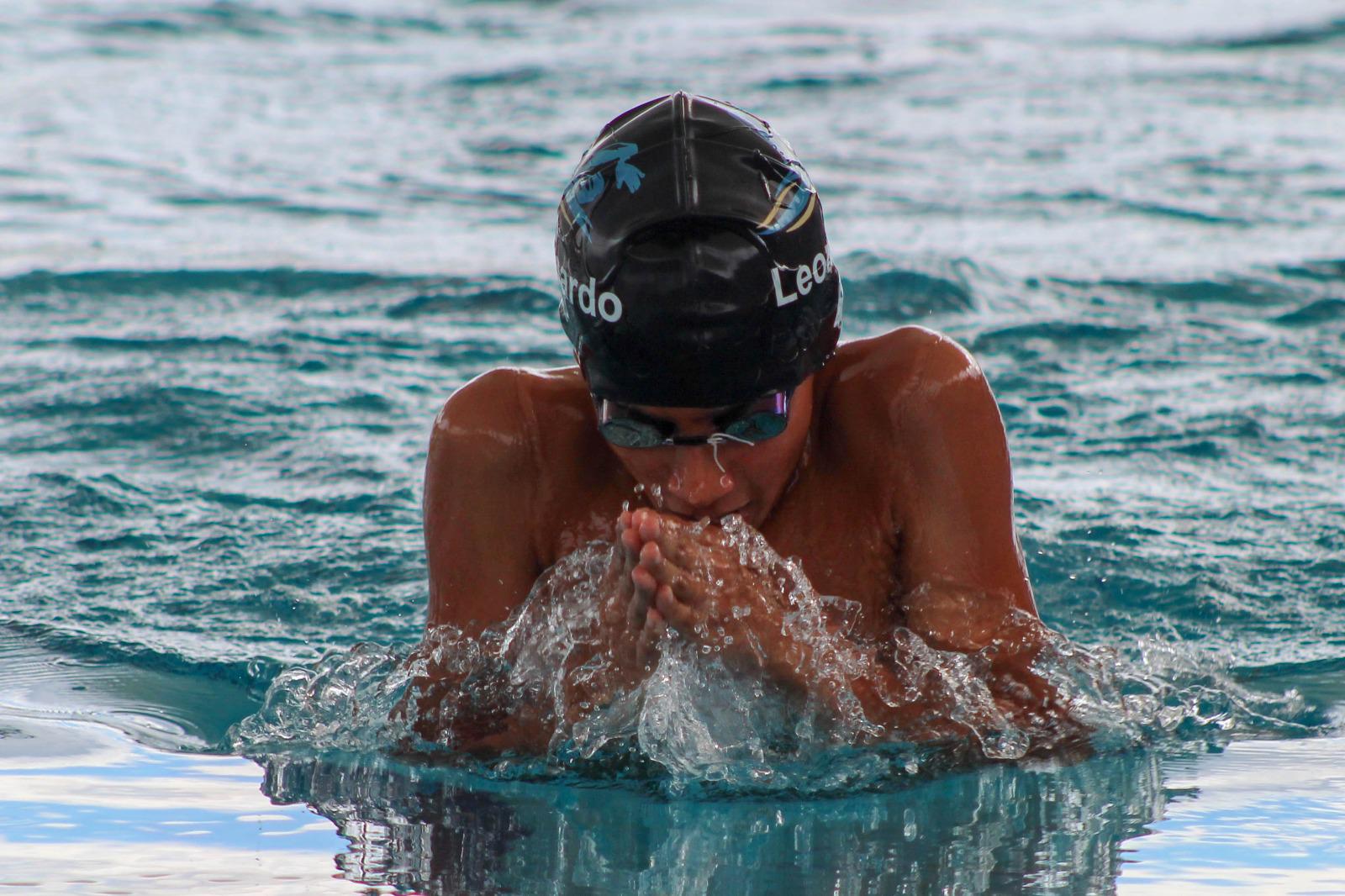 $!Tritones mazatlecos toman parte de Olimpiada Indígena Zona Norte