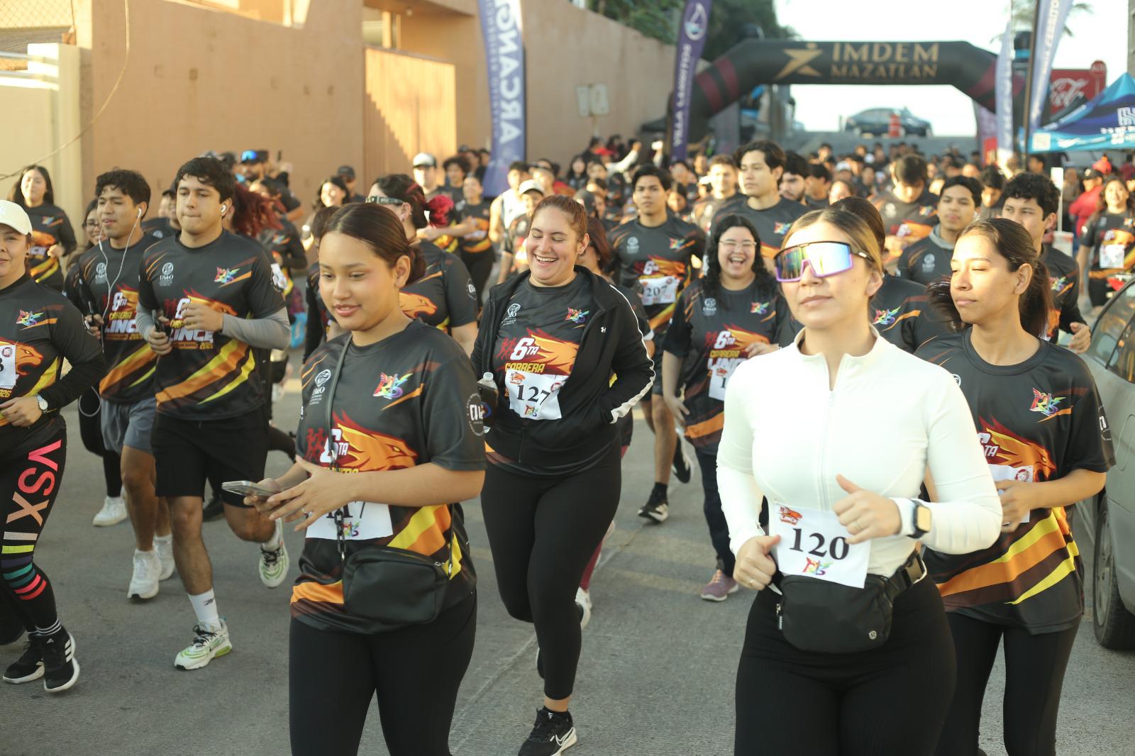 $!Justin Rendón y Ana Llorente conquistan la Carrera Lince 5K 2026 en Mazatlán