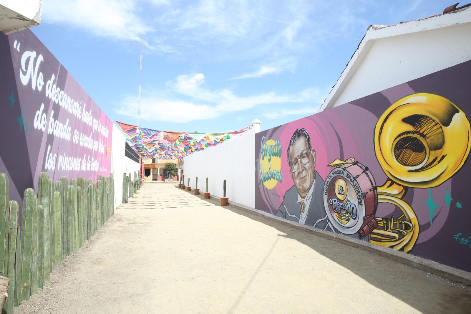 $!Inauguran avenida en honor a don Cruz Lizárraga en su tierra, El Recodo