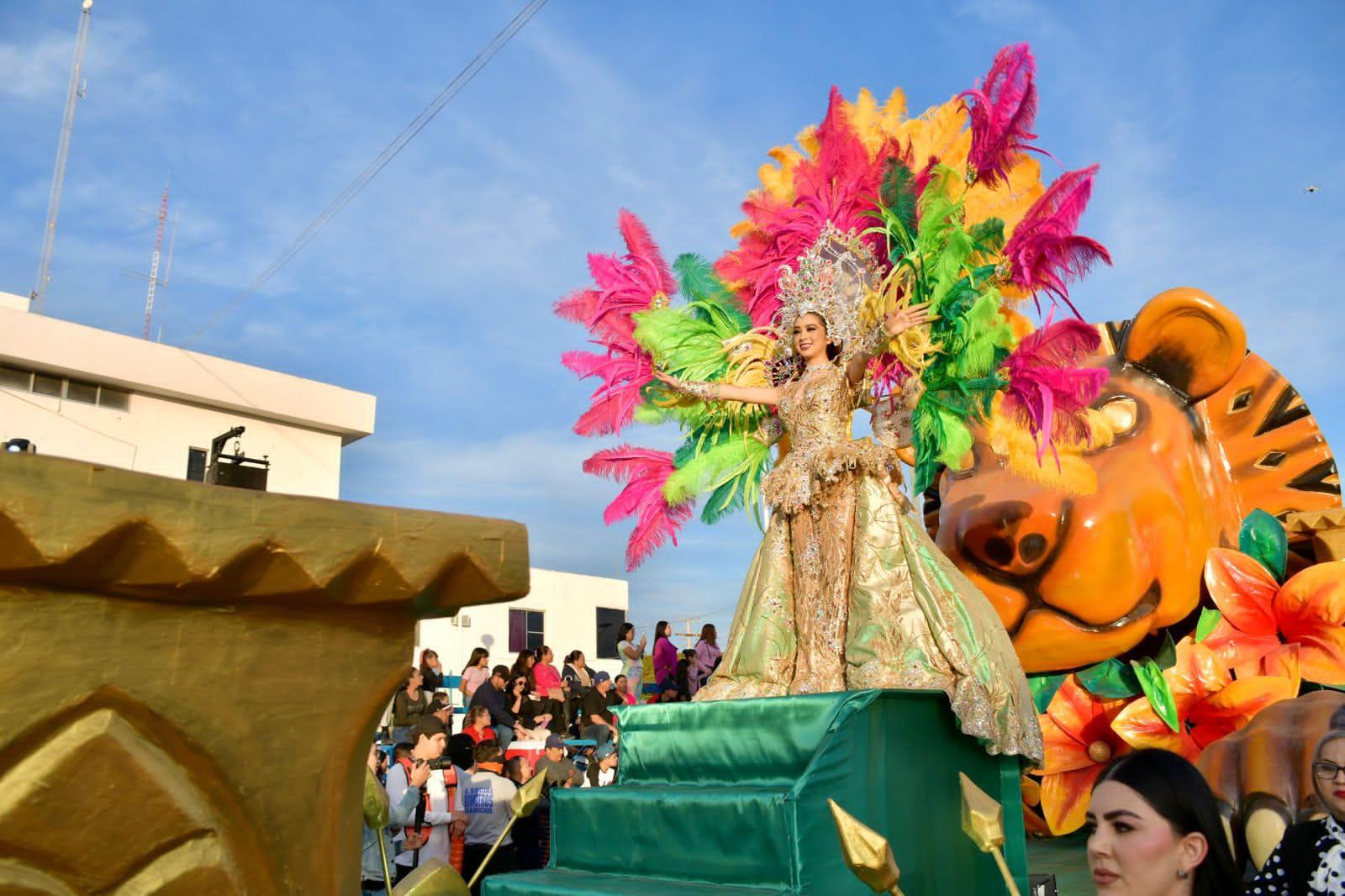 $!La Reina del Carnaval de Guamúchil Alondra Camacho.