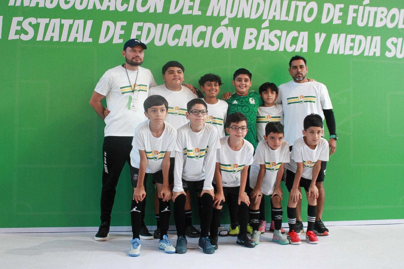 $!Inauguran el Mundialito Escolar de Fútbol del Gobierno de Sinaloa
