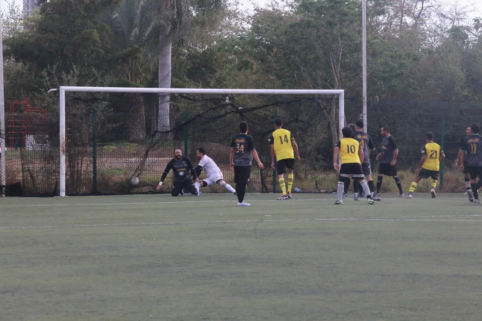$!Federales FC se adelanta en cuartos de final de Liga de Futbol Superveteranos