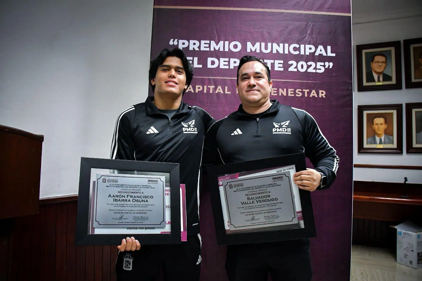 $!Reconocen a atletas y entrenadores con el Premio Municipal del Deporte 2025 en Culiacán