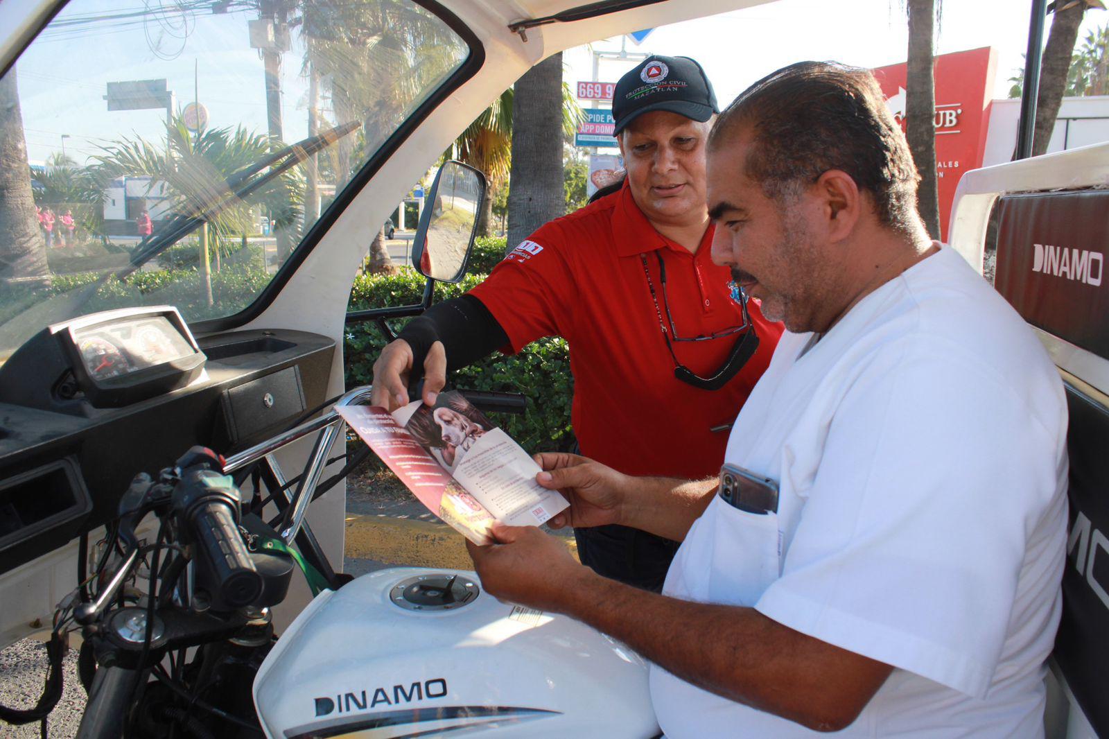 $!Arranca en Mazatlán la campaña ‘Di no al Uso de Pirotecnia’