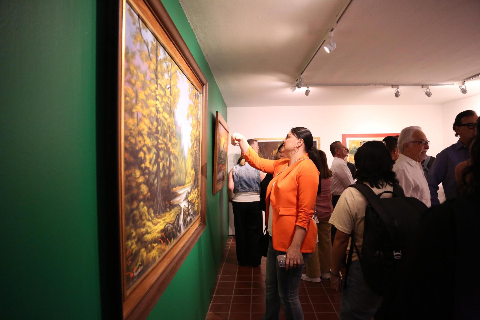 $!Una nutrida asistencia tuvo la exposición.