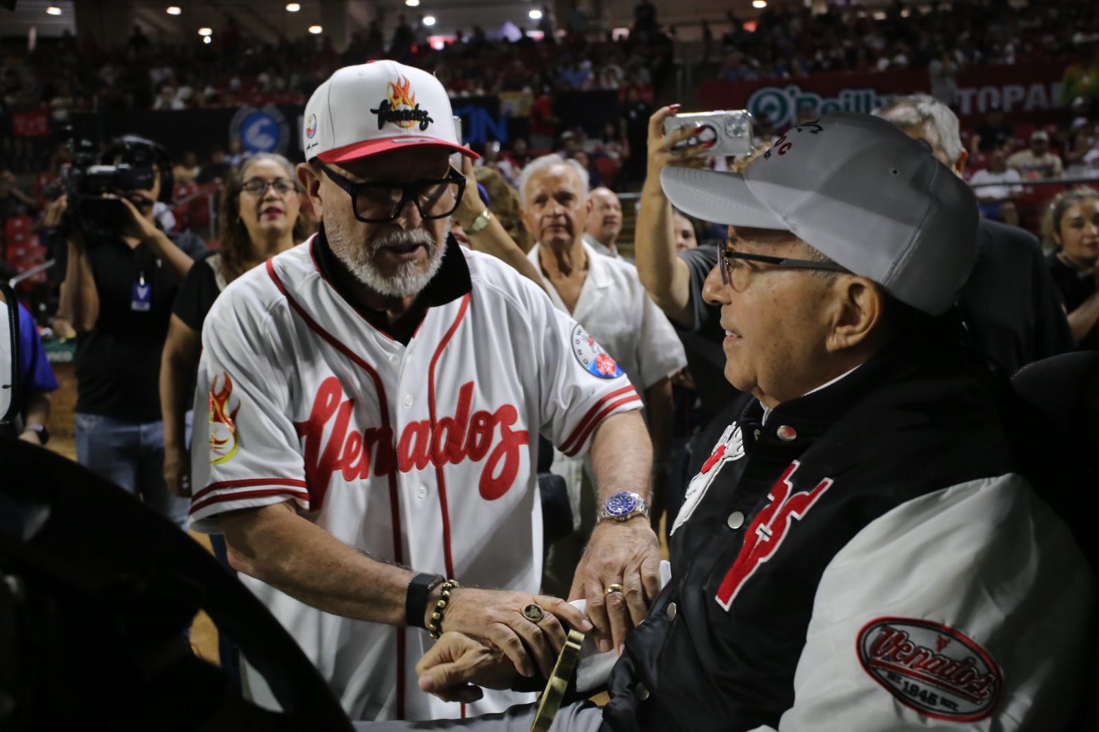 $!José Antonio Toledo Ortiz y Leovi Carranza.