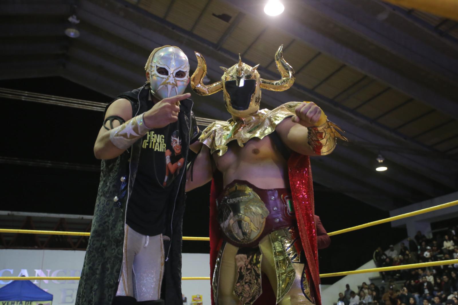 $!El Fiscal y Aerostar conquistan la noche de Revanchas de Project Lucha