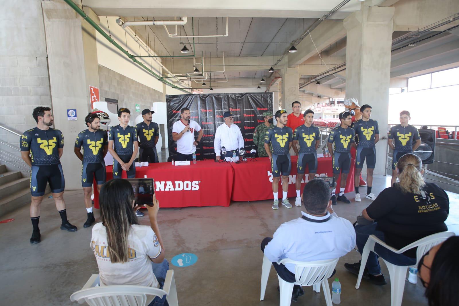 $!Venados de Mazatlán presenta equipo de ciclismo profesional