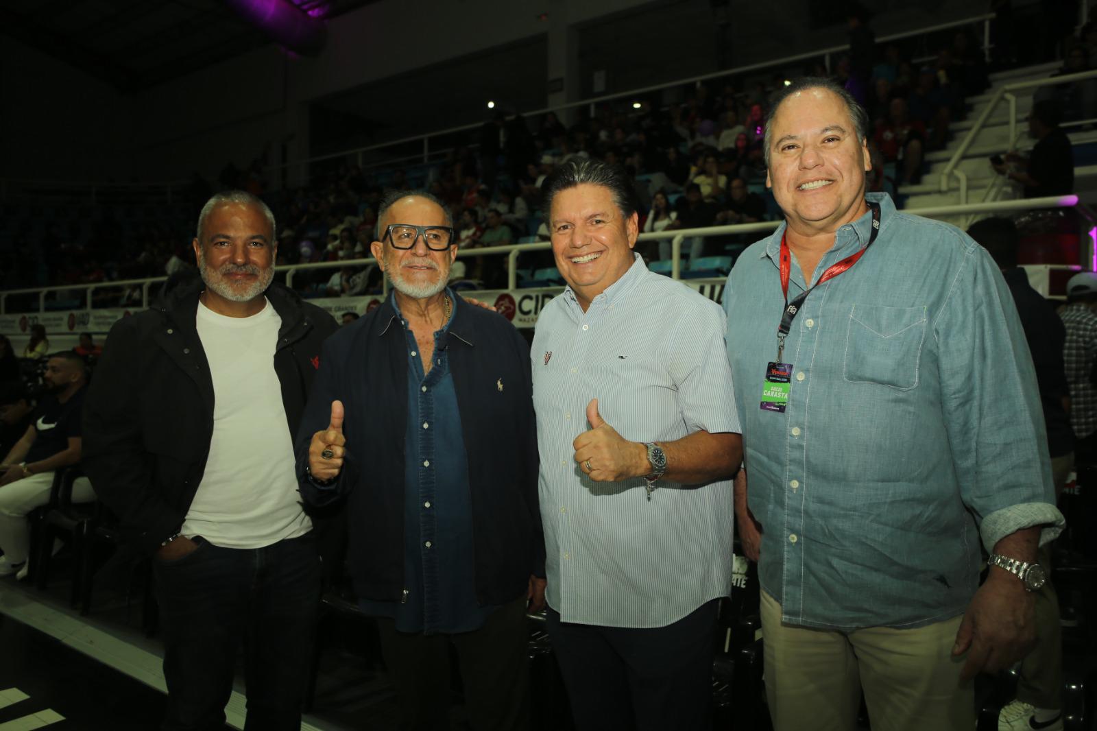 $!Alberto Duque De la Torre, José Antonio Toledo Ortiz, Ismael Barros Cebreros y Abraham Rodríguez.