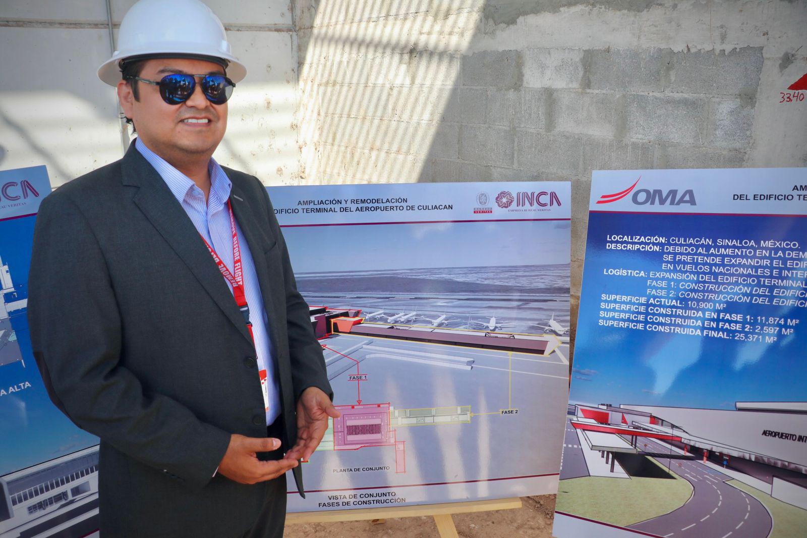 $!Al 30% obras de remodelación del Aeropuerto Internacional de Culiacán: Sectur