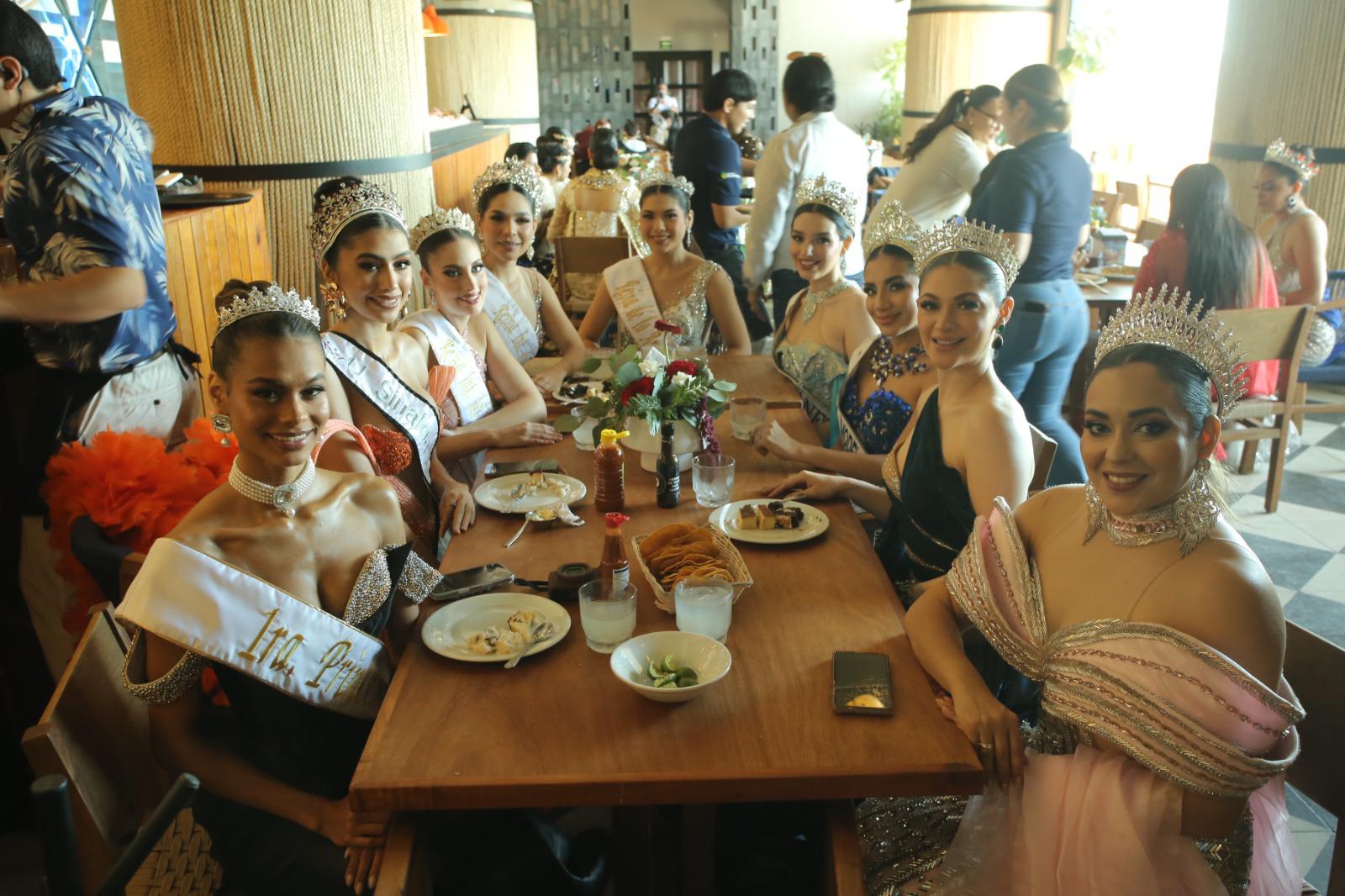 $!Las embajadoras de belleza estuvieron presentes en la reunión de amigos.