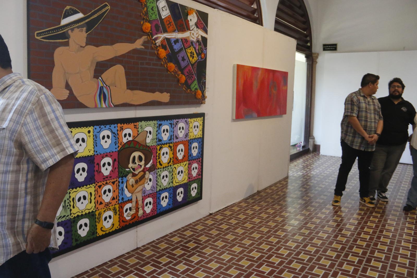 $!En la Casa de la Cultura Miguel Tamayo Espinosa de los Monteros están montadas exposiciones alusivas a estas fechas.