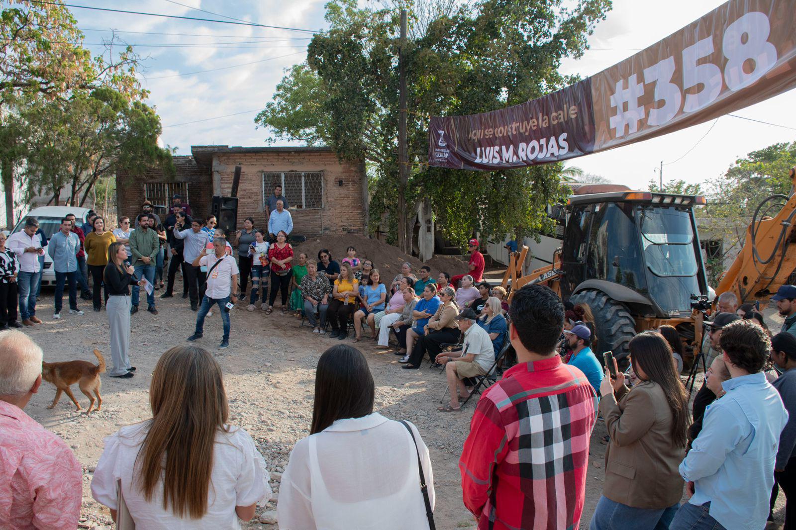 $!Inicia Ayuntamiento de Culiacán pavimentación de calle en la colonia Aquiles Serdán
