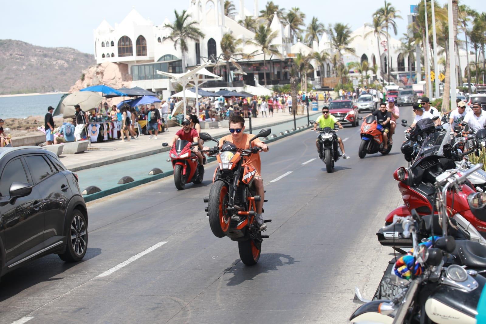 $!Van 13 accidentes viales en solo dos días de Semana de la Moto en Mazatlán