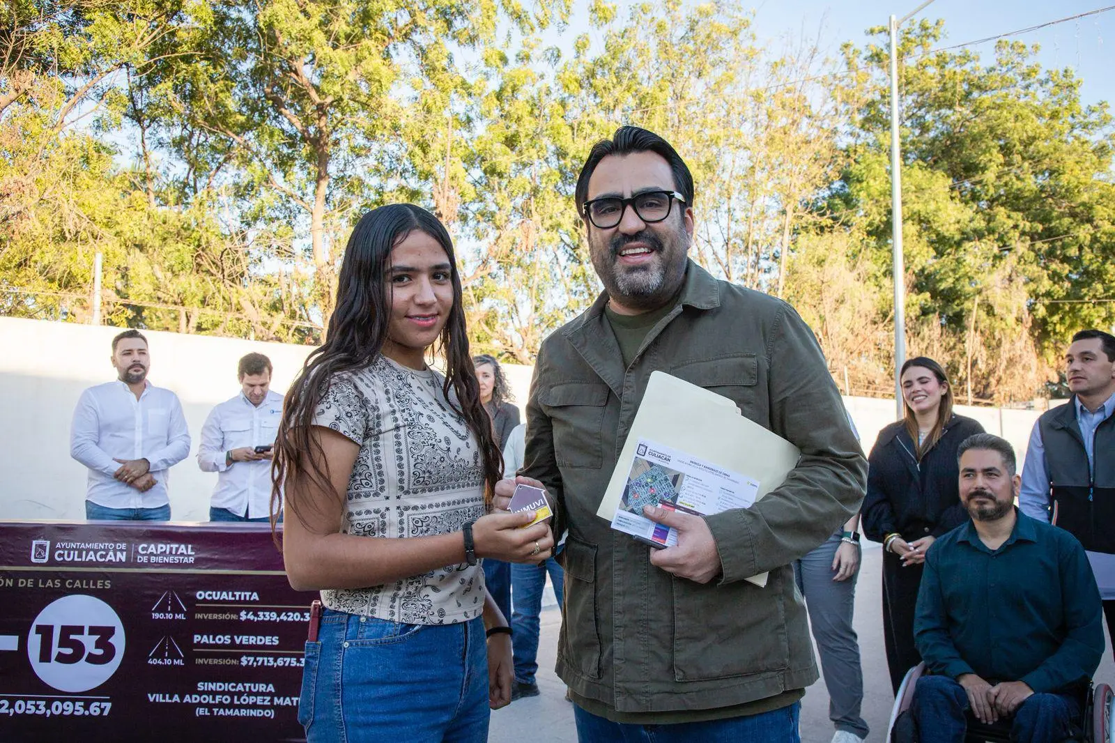 $!Entregan obras por más de $16 millones en El Tamarindo, Culiacán