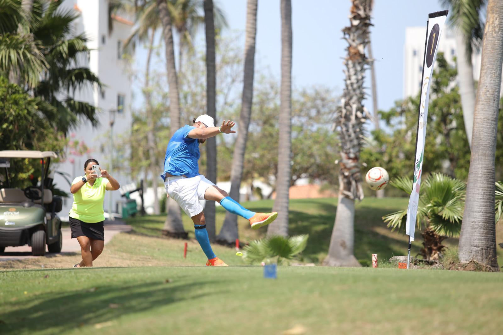 $!Cumplen jugadores con primera ronda en Footgolf Mazatlán Open