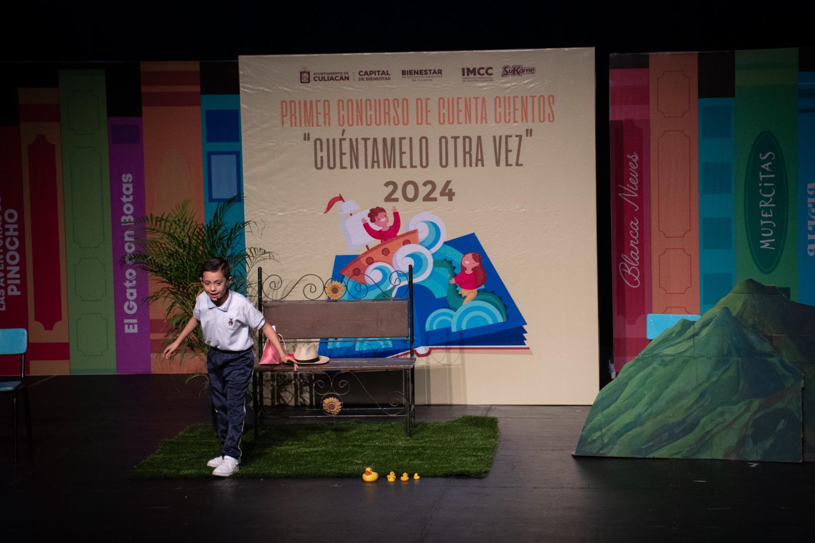 $!Niños de Culiacán demuestran su talento en el concurso cuentacuentos ‘Cuéntamelo Otra Vez’ 2024