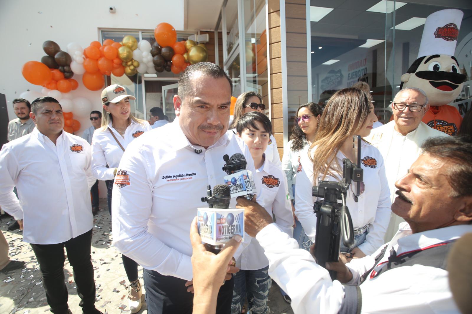 $!Carnes Selectas Nayarit abre su cuarta sucursal en Mazatlán con fiesta y premios