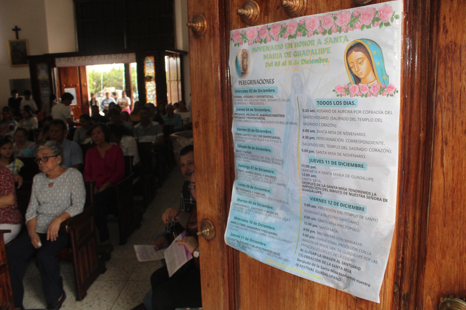 $!Invitan a vivir la fiesta guadalupana en el Santuario de la Virgen del Rosario