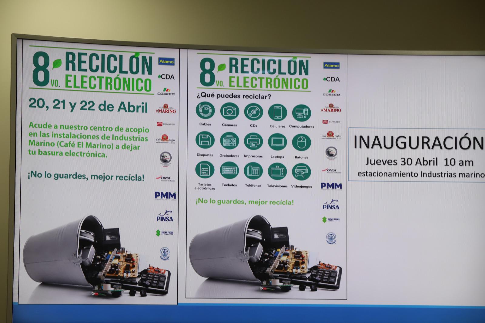 $!Convocan a participar en el Reciclón Electrónico 2023 en Mazatlán