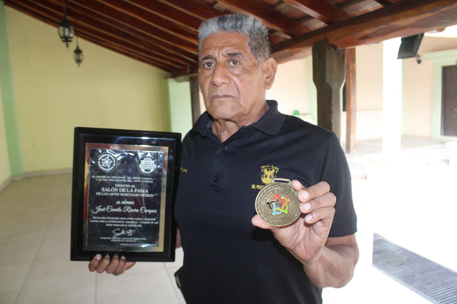 $!Sensei Camilo ingresa al salón de la Fama de las Artes Marciales México