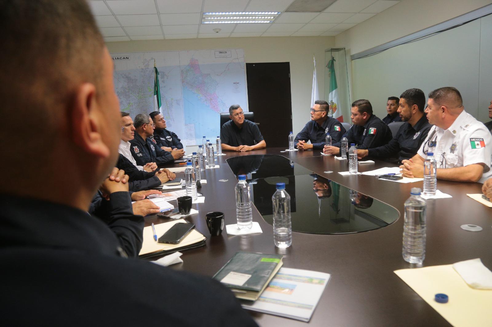 $!Reúne plan de seguridad Semana Santa 2025 a titular de la SSP estatal y mandos municipales