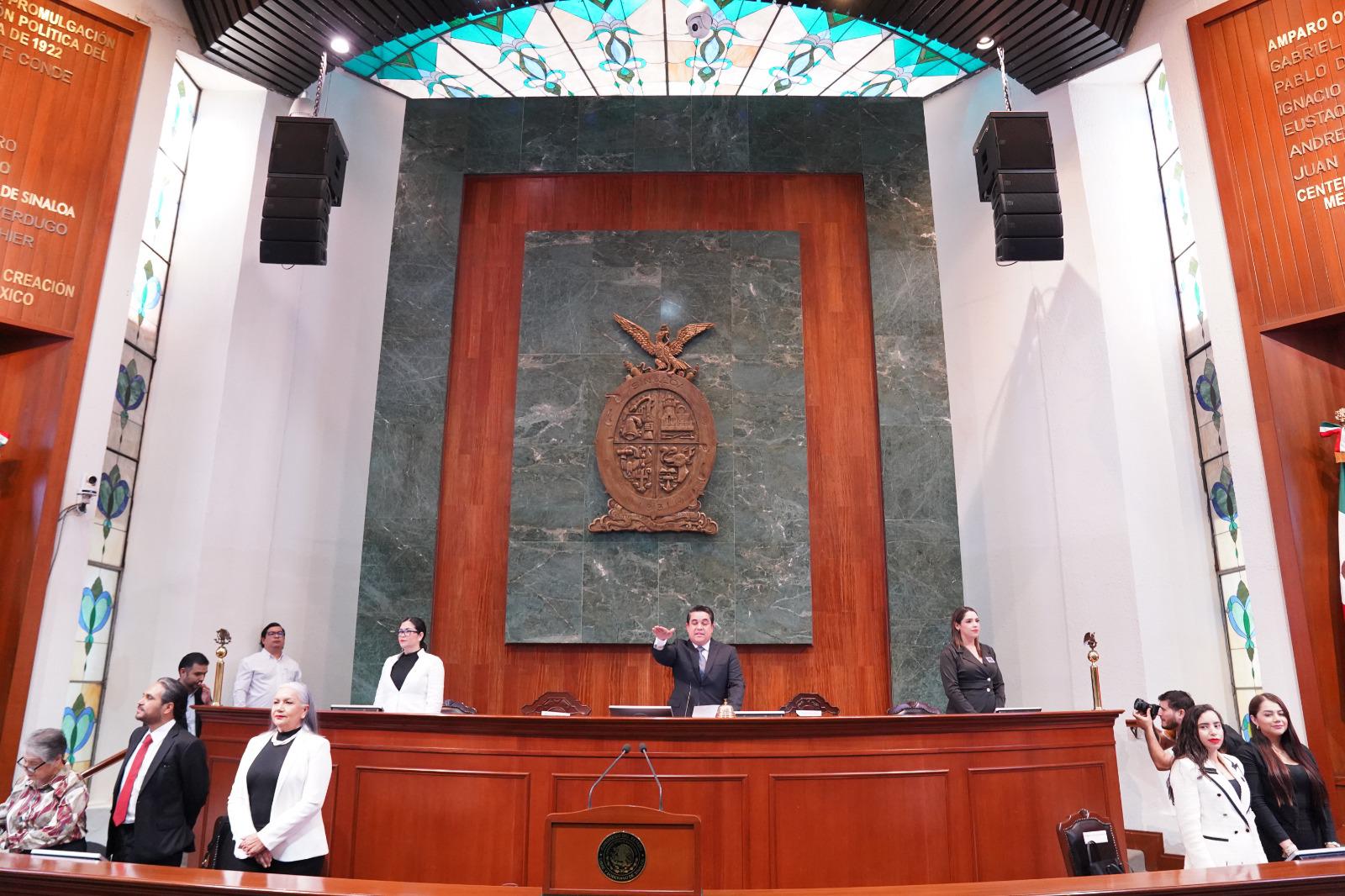 $!Instalan el Tercer Año de sesiones de la 64 Legislatura en Sinaloa
