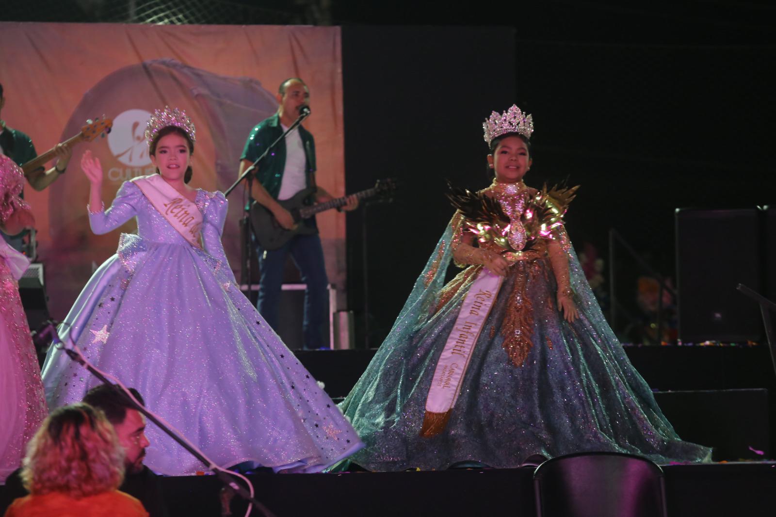 $!Eileen Cruz y Guillermo Orrante toman ventaja en el primer cómputo del Carnaval de Mazatlán 2026