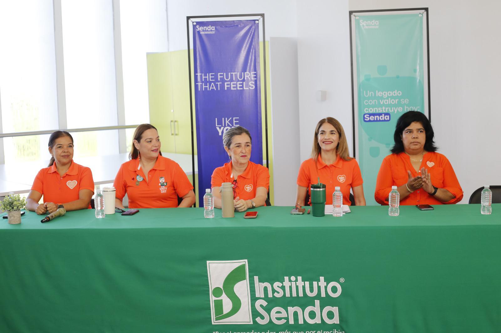 $!Arcelia Ortega, Patricia Lizárraga, Laura Sinagawa, Beatriz González y Ana Nava, directivas del Instituto Senda.