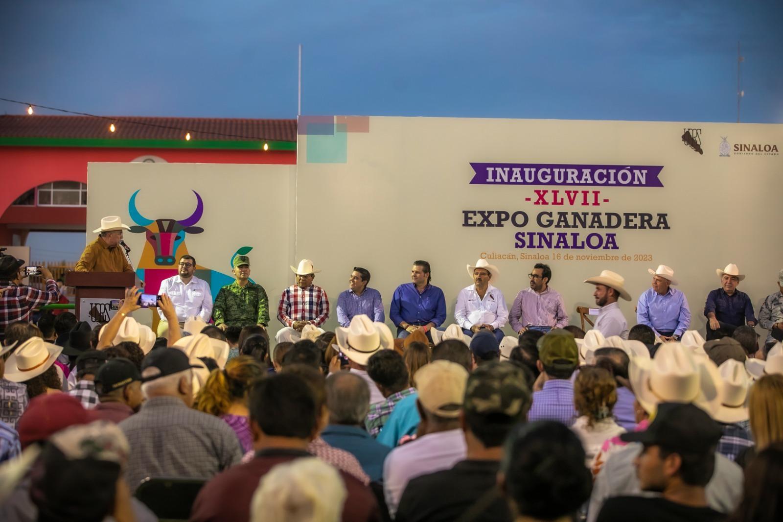 $!Inaugura Gobernador la Expo Ganadera Sinaloa 2023