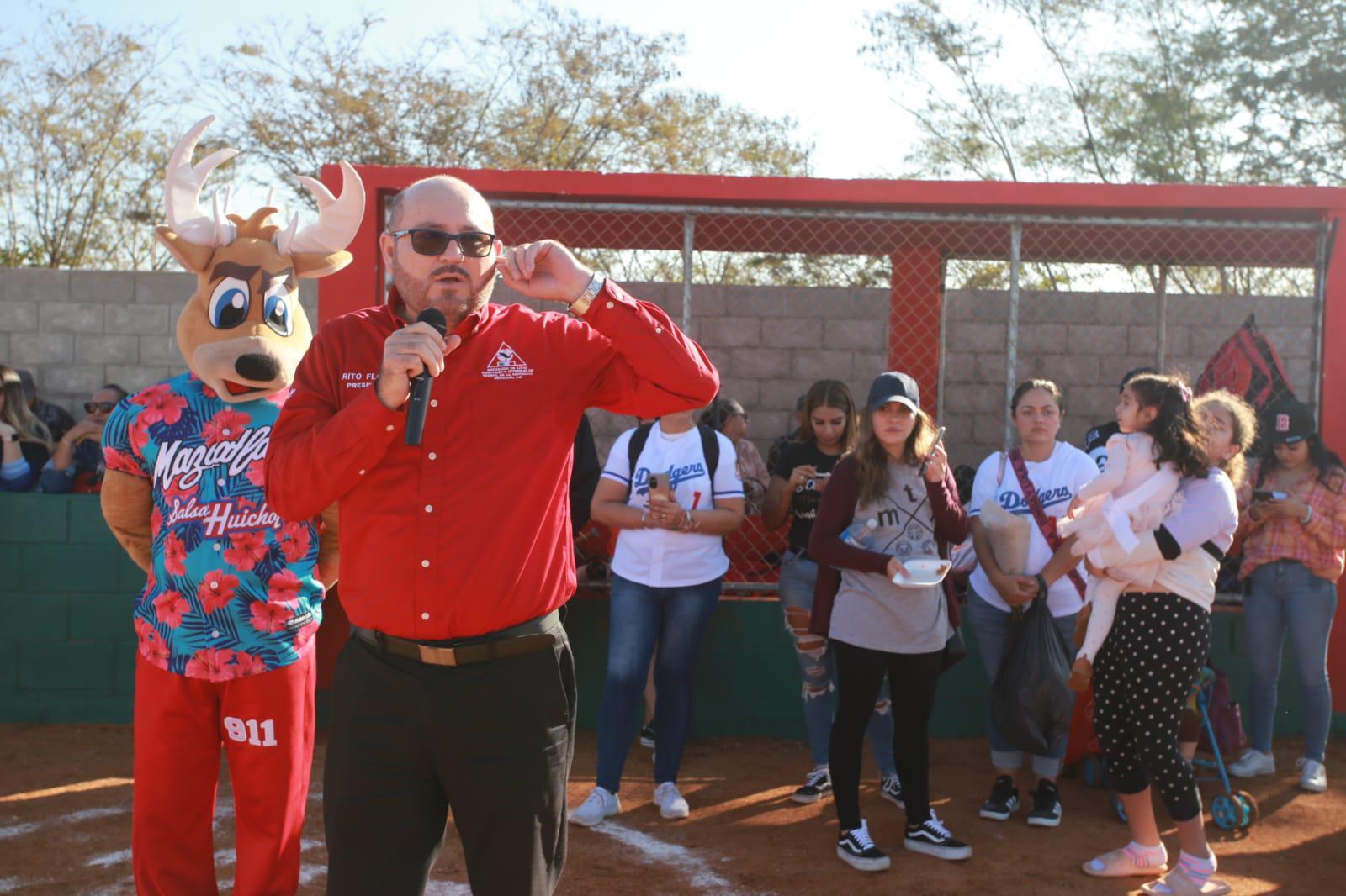 $!Estrena Liga Mazatlán instalaciones con nueva temporada de beisbol