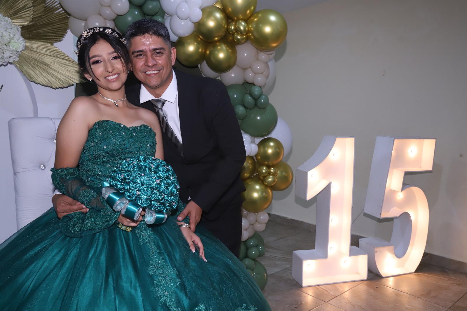 $!Ivanna junto a su papá, Iván Zuñiga Osuna.