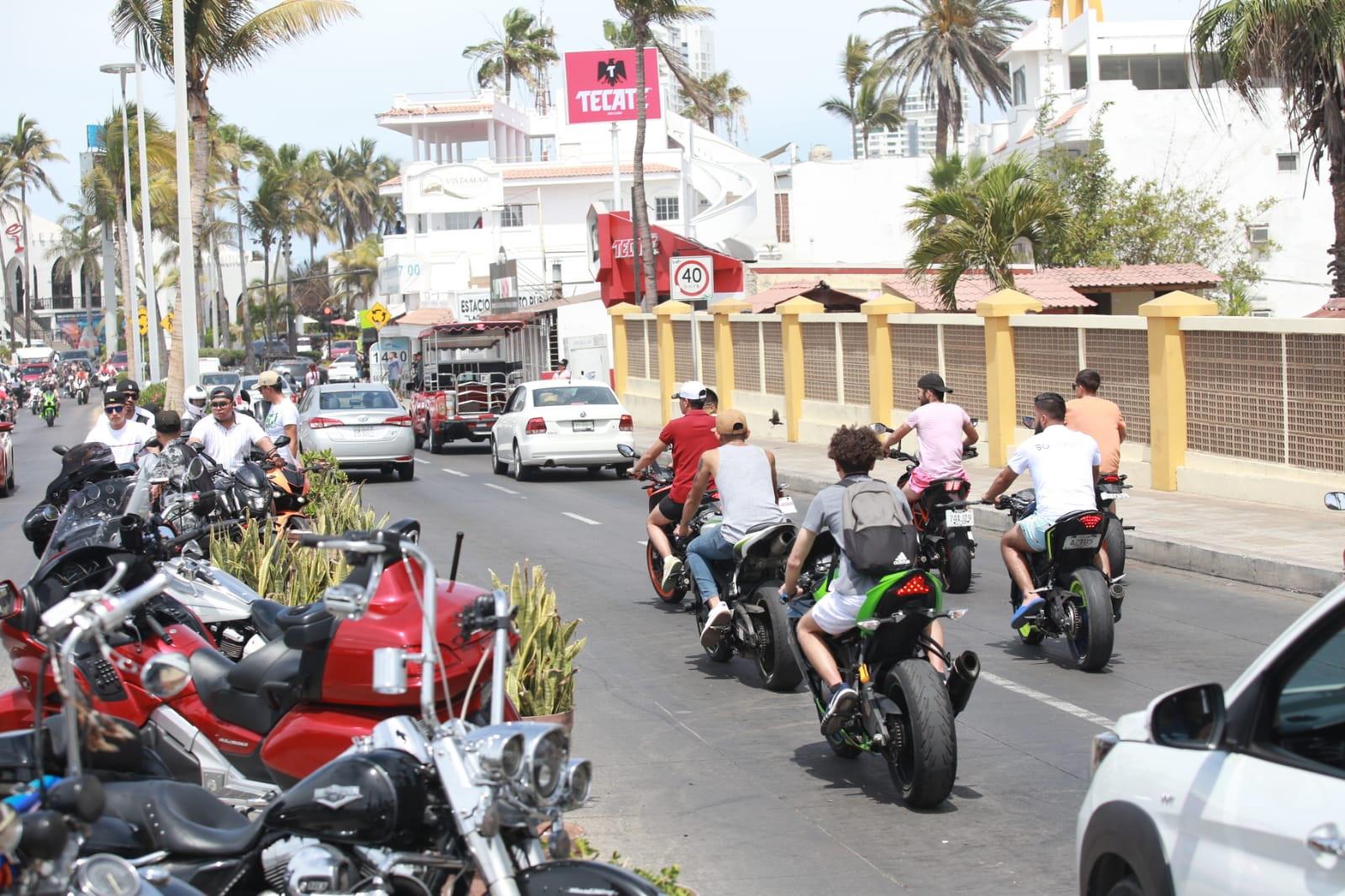 $!Van 13 accidentes viales en solo dos días de Semana de la Moto en Mazatlán