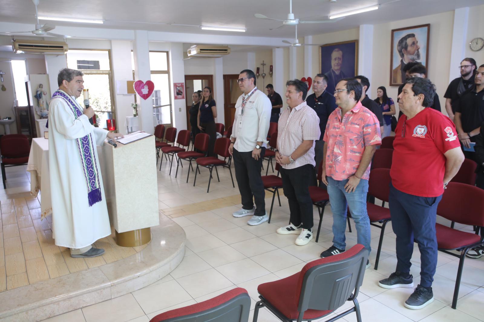 $!Recibe Venados Basketball bendición por una buena temporada