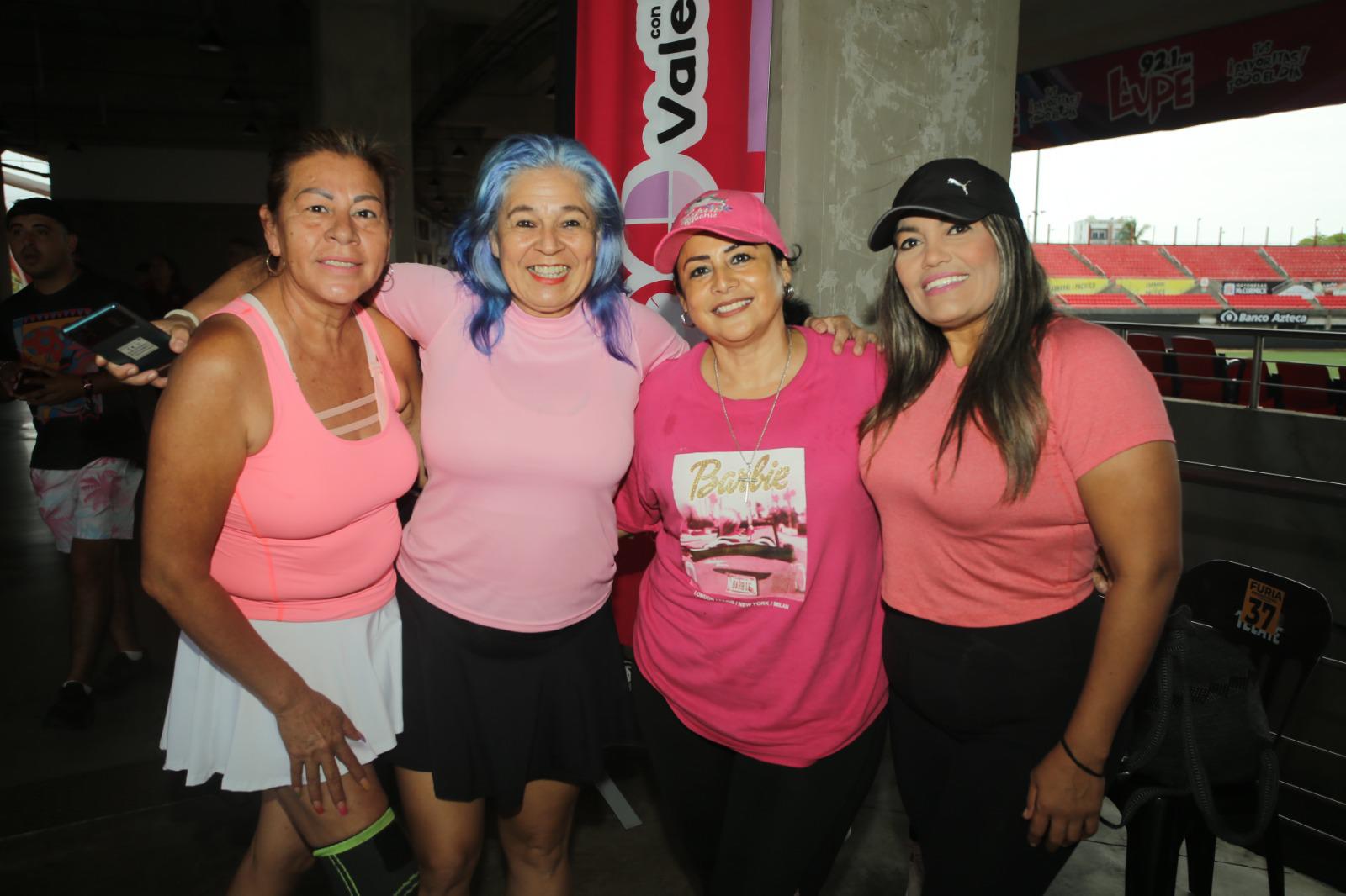 $!María Delgado, Alicia Acevedo, Alejandra Tum y Zobeida Ibarra.