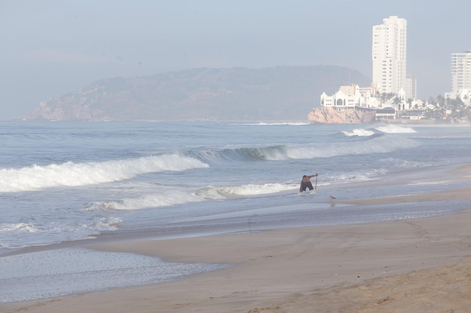 $!No se ha registrado ningún problema en Sinaloa hasta la fecha por Mar de Fondo: PC