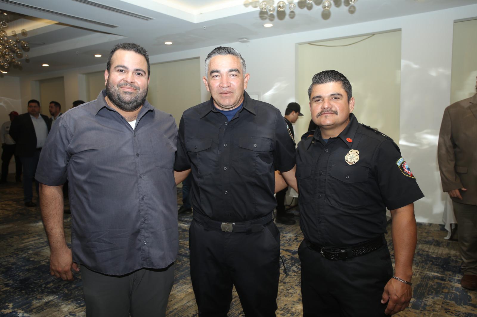 $!Édgar Peinado, Héctor Zárate y Francisco López.